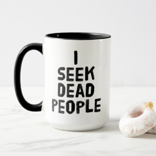 Mug Généalogie Prière de Sérénité et "Je recherc