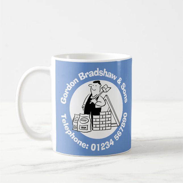 Mug Générateur avec matériaux de construction. (Gauche)