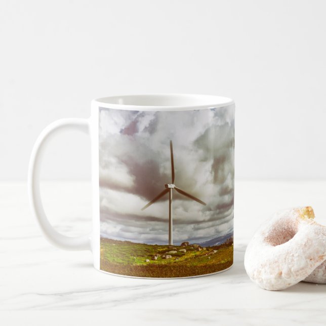 Mug Générateurs de turbine éolienne (Avec donut)
