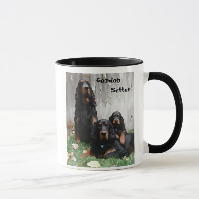 Mug Générations de poseur de Gordon peignant sur une (Droite)
