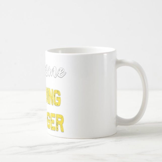 Mug Génial Cool du  du travail Employé Musique (Droite)