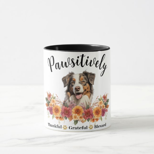Mug Génial et gracieux, bienheureux, mignon chien (Centre)