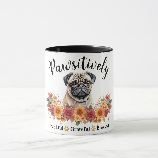 Mug Génial et gracieux, bienheureux, mignon chien (Centre)