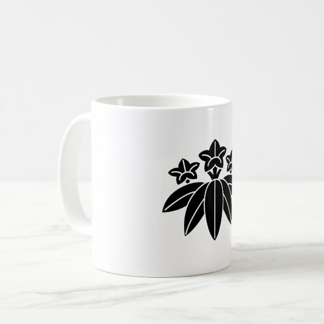 Mug Gentiane de style bambou (Devant gauche)