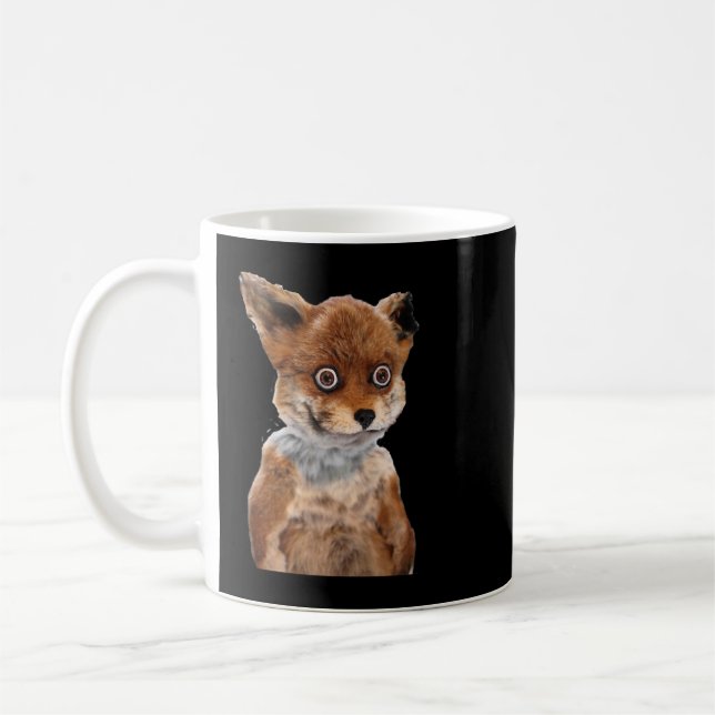 Mug GEOFF STONED FOX TAXIDERMY MEME ADELE MORSE | perf (Gauche)