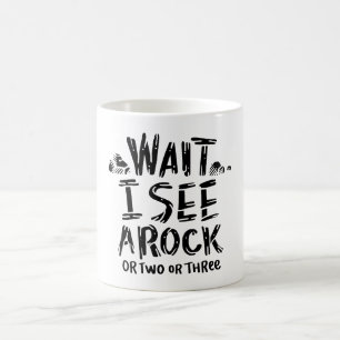 Mug Géologie - Attendez Je Vois Un Rocher