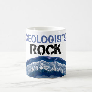 Mug *~* GEOLOGISTES ROCK Crystal Geode Agate lapidaire