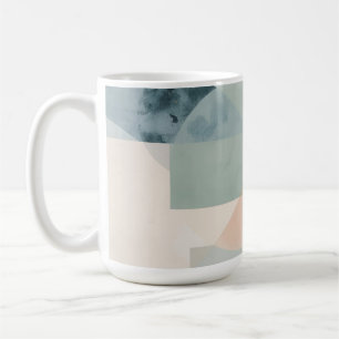 Mug Géométrie Pastel souple - Art Moderne Abstrait Imp