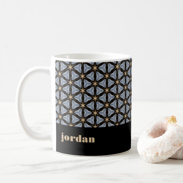 Mug Géométrie statique (Avec donut)