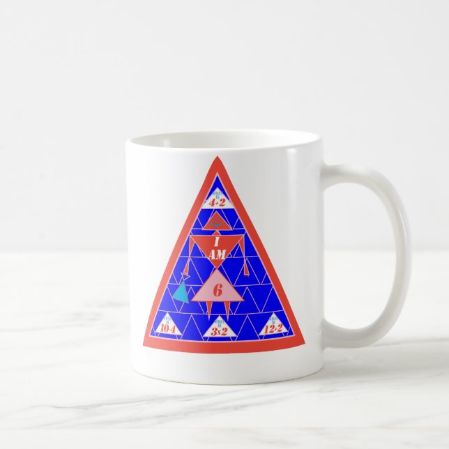 Mug Géométrie-Triangle-Mug-Âge 6 (Droite)