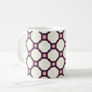 Mug Géométrique 009 neutre et rose
