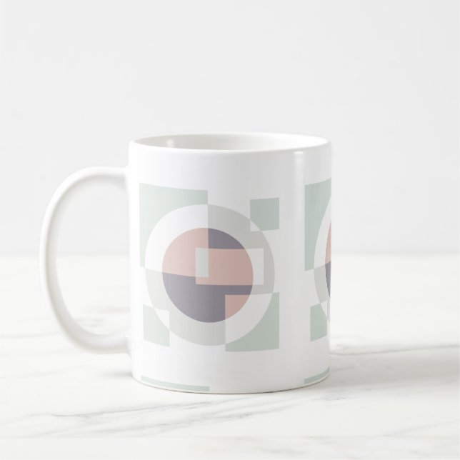 Mug Géométrique minimaliste (Gauche)
