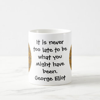 Mug George Eliot Citation motivationnelle inspirante
