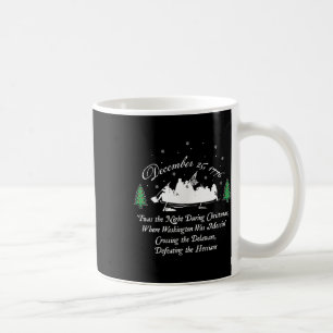 Mug George Washington Crossing Delaware War Indepen
