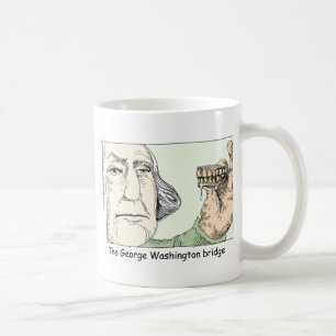 Mug George Washington Dents Drôle Drôle Cadeaux & Obje