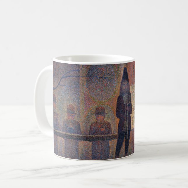 Mug Georges Seurat - Diaporama de cirque (Devant gauche)