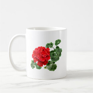 Mug Géranium rouge brillant