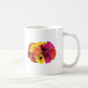 Mug Gerbera Daisies Couleurs mixtes