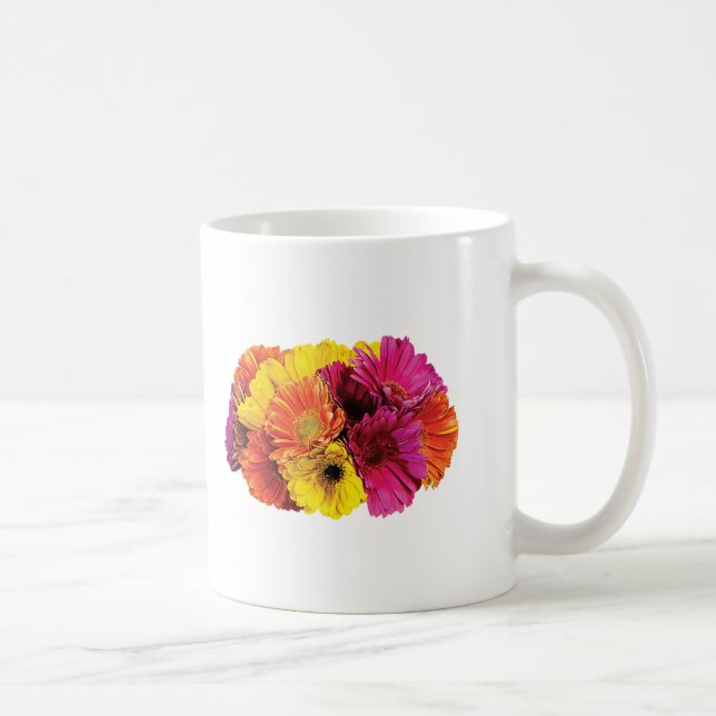 Mug Gerbera Daisies Couleurs mixtes (Droite)