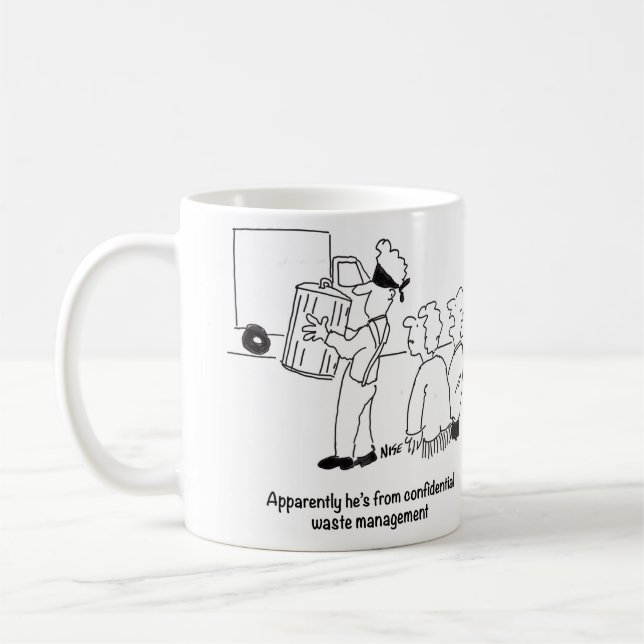 Mug Gestion confidentielle des déchets (Gauche)