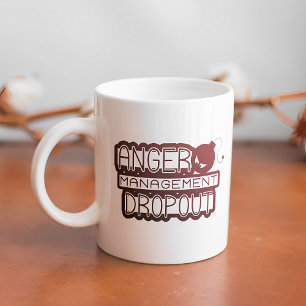 Mug Gestion de la colère Abandon Amusant Office Humour
