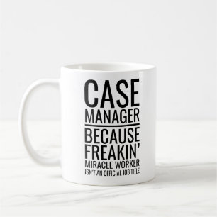 Mug Gestionnaire de coques parce que le travailleur Mi
