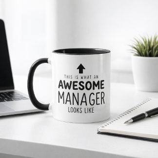 Mug Gestionnaire Génial Personnalisé