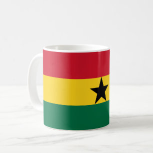 Mug Ghana Flag Love Fête de l'Indépendance