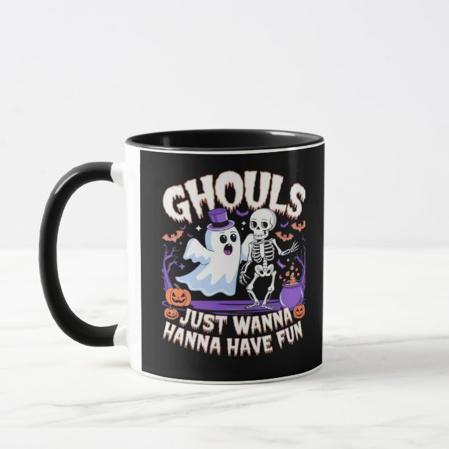 Mug Ghouls veut juste s'amuser Basic & Citation (Gauche)