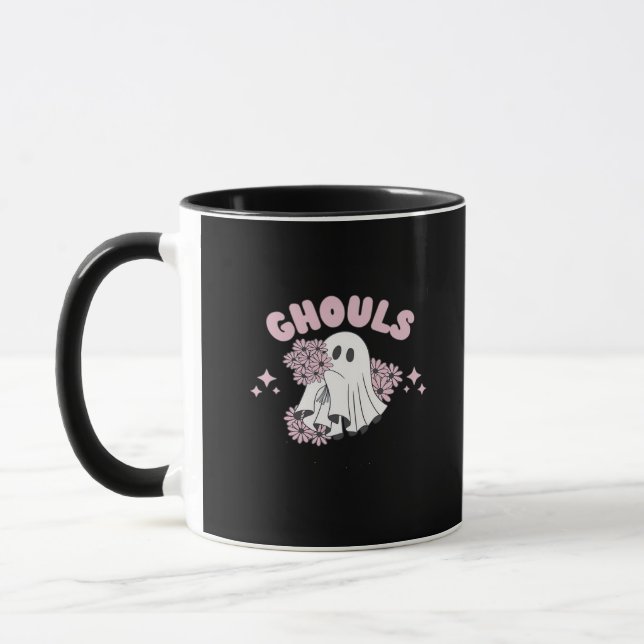 Mug Ghouls veut juste s'amuser Halloween Art Basic Sty (Gauche)
