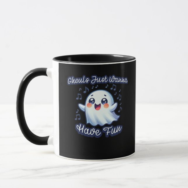 Mug Ghouls veut juste s'amuser Sloth & Slogan (Gauche)