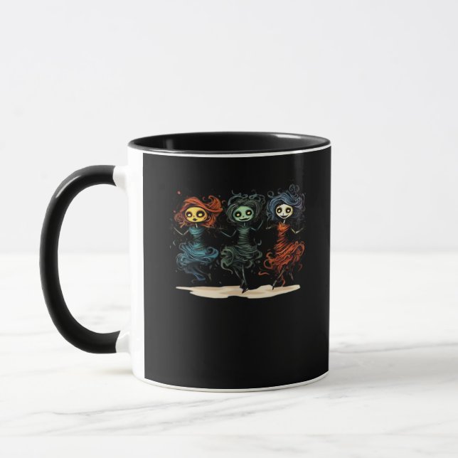 Mug Ghouls veut juste s'amuser style Halloween (Gauche)