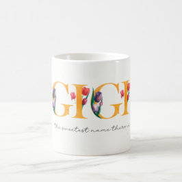 Mug Gigi Tulips Le Nom Le Plus Doux Il Floral