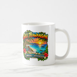 Mug Gili Trawangan Lombok personnalisé