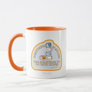 Mug Gilmore Girls   Graphique des devis de café