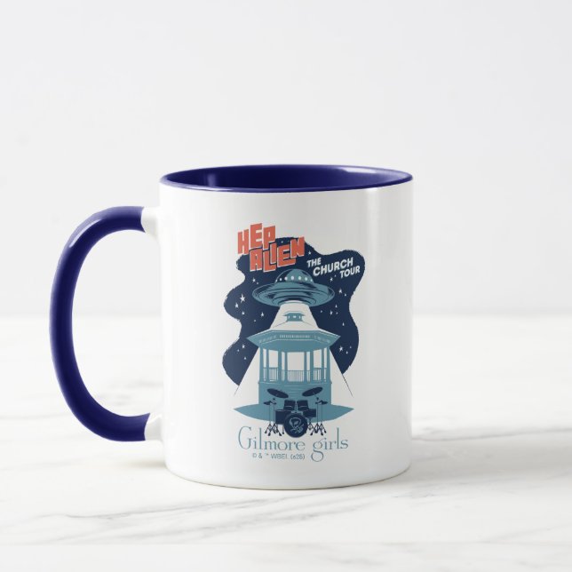 Mug Gilmore Girls Hep Alien Church Tour (Gauche)
