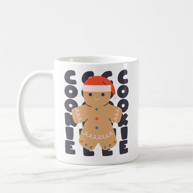 Mug Gingerbread Cookie Christmas (Gauche)