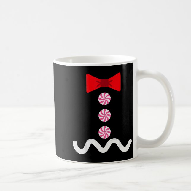 Mug Gingerbread Man Christmas Costume Cookie Baking  (Droite)