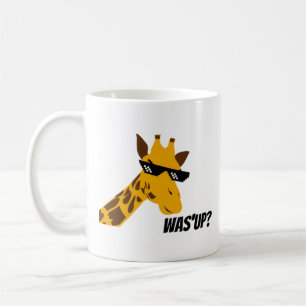 Mug girafe disant