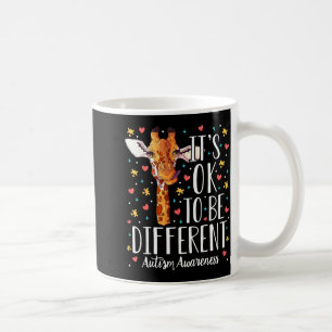 Mug Girafe Sensibilisation à l'autisme C'est Ok D'être