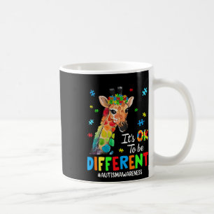 Mug Girafe Sensibilisation à l'autisme Femme Enfant C'