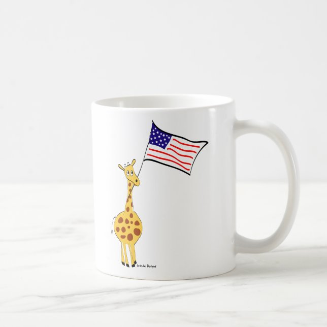Mug Giraffe américaine (Droite)