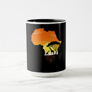Mug Giraffe Animal africain
