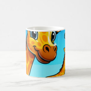 Mug Giraffe Cartoon mignonne