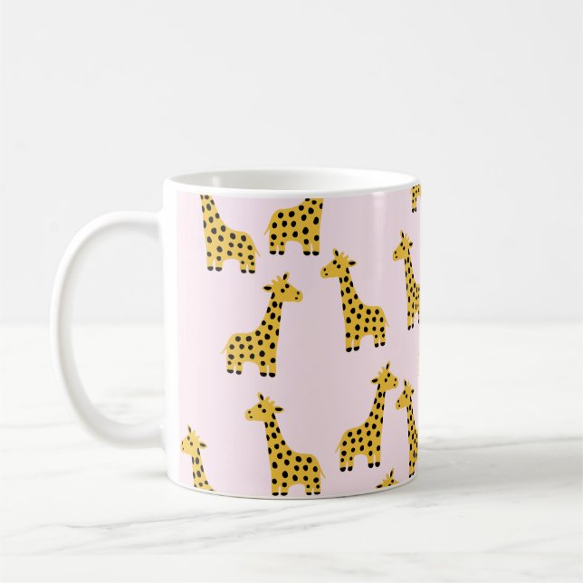 Mug Giraffe de café (Gauche)