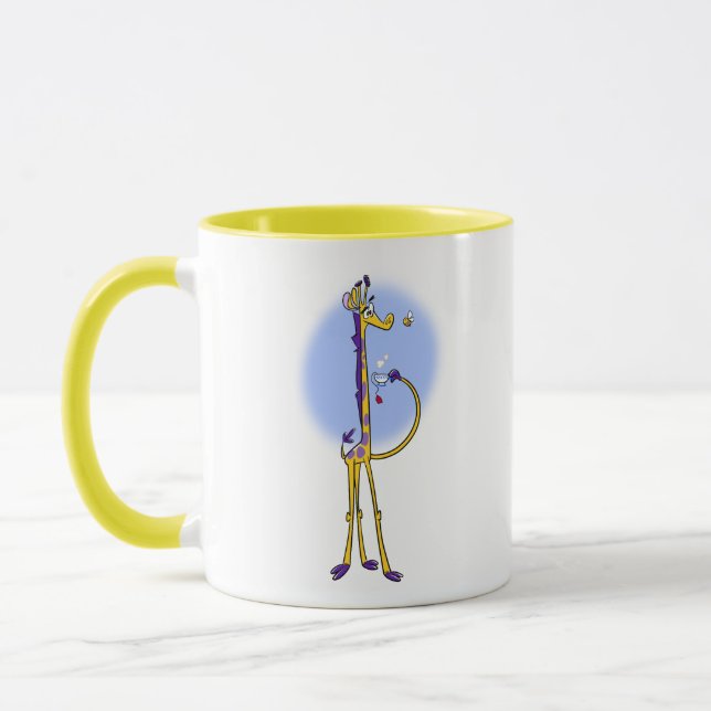 Mug GIRAFFE & HONEYBEE TEA par Jeff Willis (Gauche)