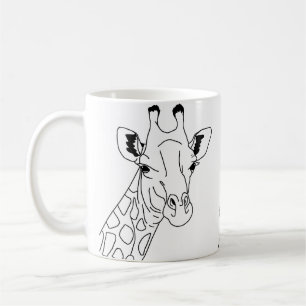 Mug Giraffe minimaliste