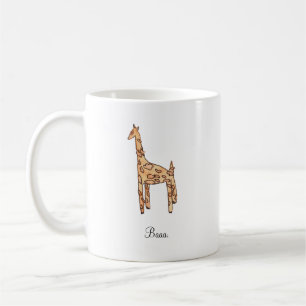Mug Giraffe personnalisée