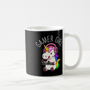 Mug Girl Unicorn Jeu Vidéo mignonne Jeu Cadeau Femmes