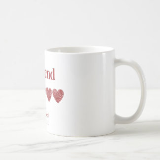 Mug Girlfriend Excellent vivement recommandé